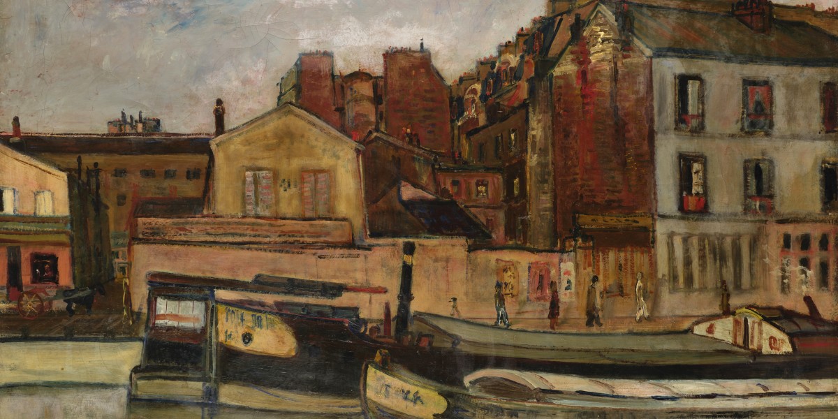 Les péniches au canal Saint Martin